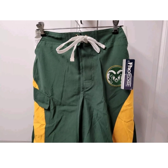 Colorado State Rams Men's Shorts Swim Trunks Size: Small Pro Edge - Picture 3 of 11